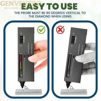 GTE Gold Silver Diamond Tester Selector Gemstone Jewelers Testing Kit Digital Electronic Tool GOLD TESTING EQUIPMENT