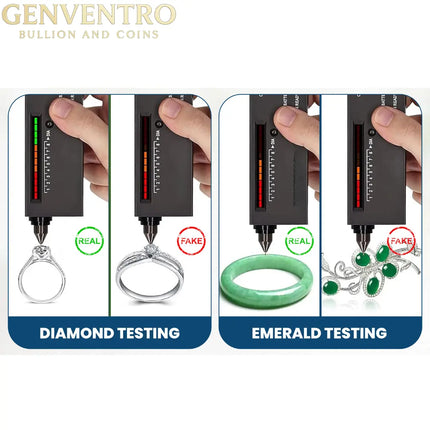 GTE Gold Silver Diamond Tester Selector Gemstone Jewelers Testing Kit Digital Electronic Tool GOLD TESTING EQUIPMENT