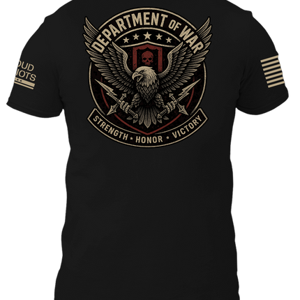 Department Of War (Two Sided) Shirt
