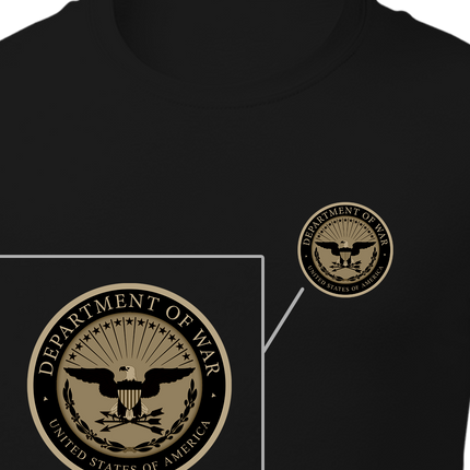 Department Of War (Two Sided) Shirt
