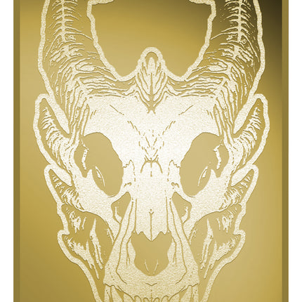 2026 Liberia 1/200 oz .999 Fine Gold (Au) Dragon Skull Proof Bar in Capsule