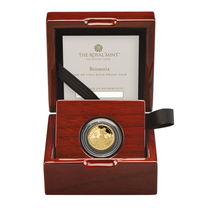 gbu1 10ozbpf26 omp br26g10 2026 britannia uk 1 10oz gold proof coin case