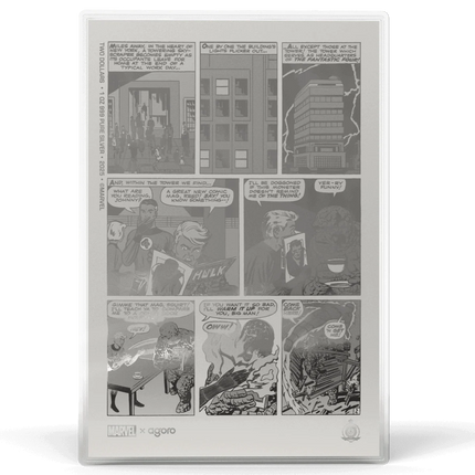 Marvel Art in Motion Fantastic Four #5 Internal Page 1 oz Silver Foil by Agoro