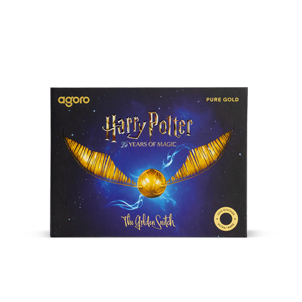 Warner Bros HARRY POTTER - The Golden Snitch .1 g Gold Coin - Agoro