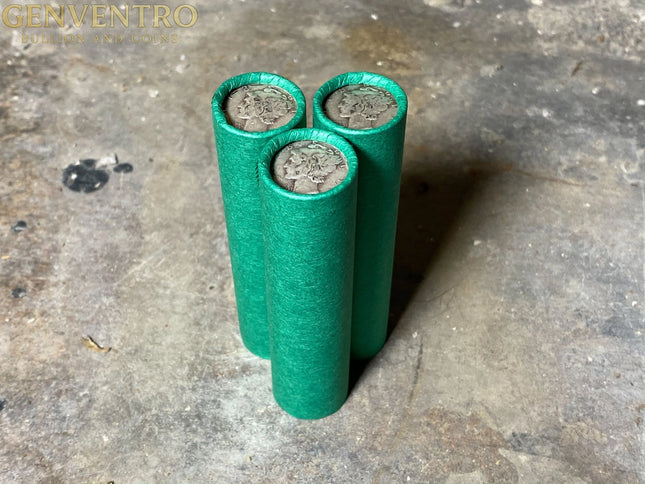 1909 - 1958 SILVER MERCURY DIME & PENNY ROLLS Wholesale Wheat Cents