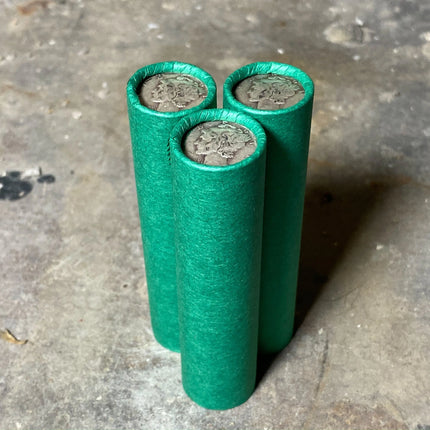1909 - 1958 SILVER MERCURY DIME & PENNY ROLLS Wholesale Wheat Cents