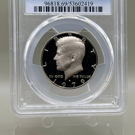 1979-S Kennedy Half Dollar Proof Type I PCGS PR69 DCAM Blue Label Genventro