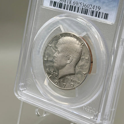 1979-S Kennedy Half Dollar Proof Type I PCGS PR69 DCAM Blue Label Genventro