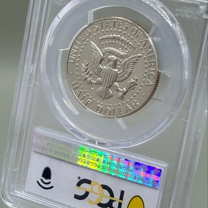 1987-S Kennedy Half Dollar Proof PCGS PR69 DCAM Blue Label Genventro