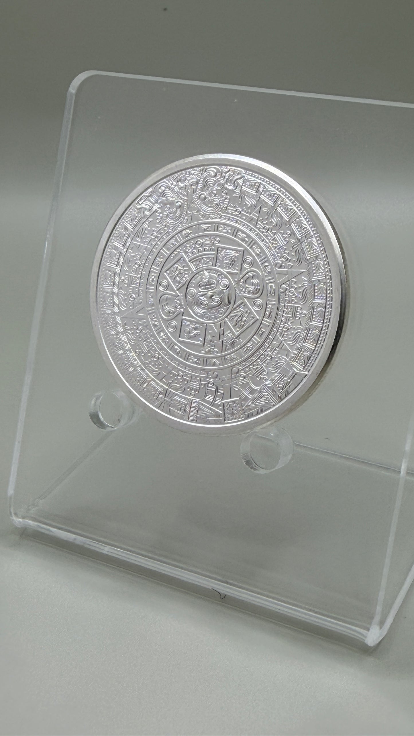 1 oz 999 Silver Round Mexico Cuauhtemoc