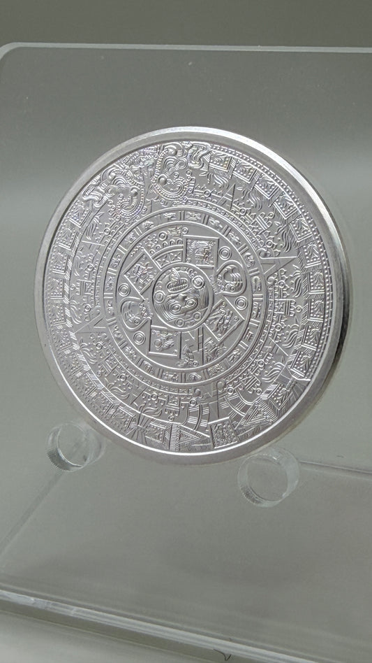 1 oz 999 Silver Round Mexico Cuauhtemoc