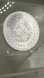 1 oz 999 Silver Round Mexico Cuauhtemoc