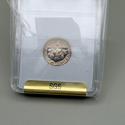 1994-S Roosevelt Proof Dime SGS MS70 Genventro