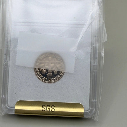 1993-S Roosevelt Proof Dime SGS MS70 Genventro