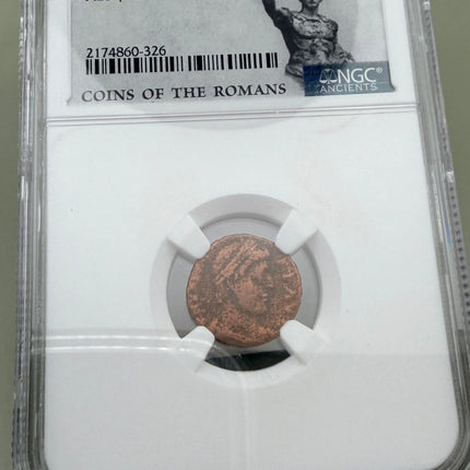 AD 364-378 AE3 (Nummus) Coins Of The Romans EASTERN ROMAN EMPIRE Valens, NGC Genventro