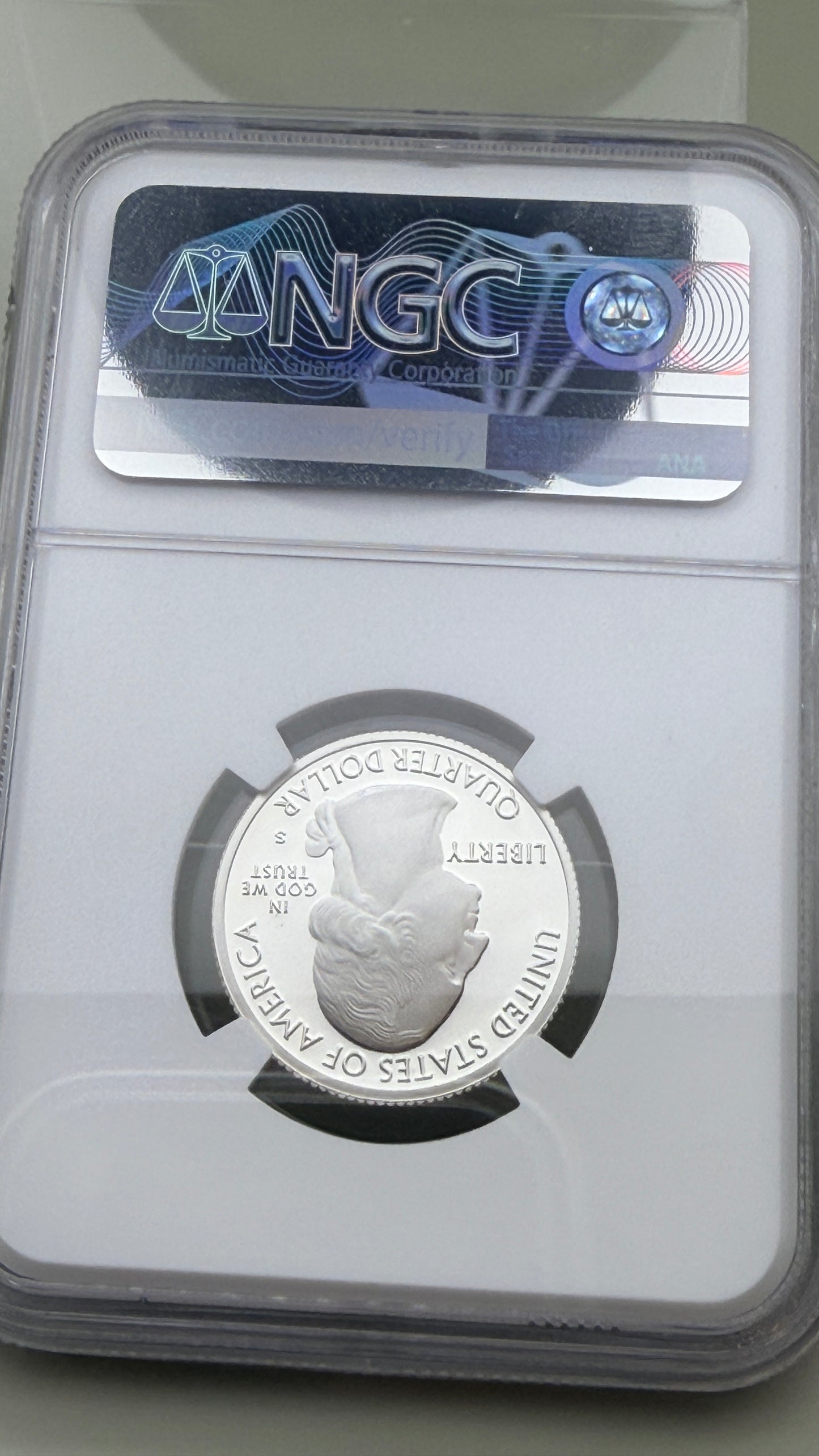2018 S Silver Voyageurs First Release MS70 Ultra Cameo NGC