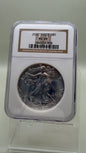 2002 Silver Eagle MS69 Brown Label