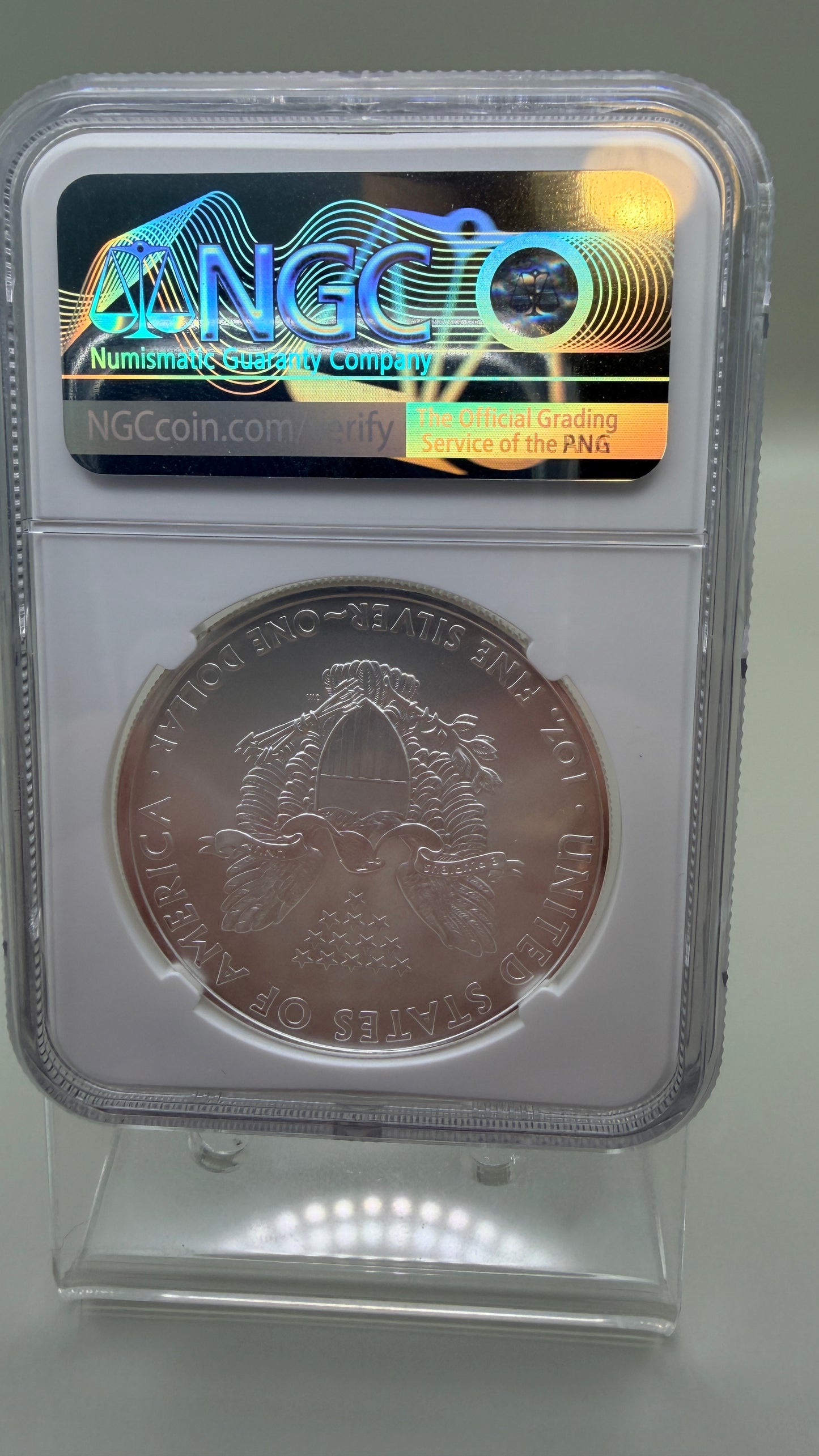 2025 American Silver Eagle $1 NGC MS69 Brown Label