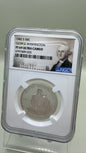 1982-S Silver George Washington Half Dollar NGC MS69 Ultra Cameo