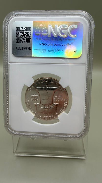 1959 Franklin Half Dollar MS63 Original Bag Fragment