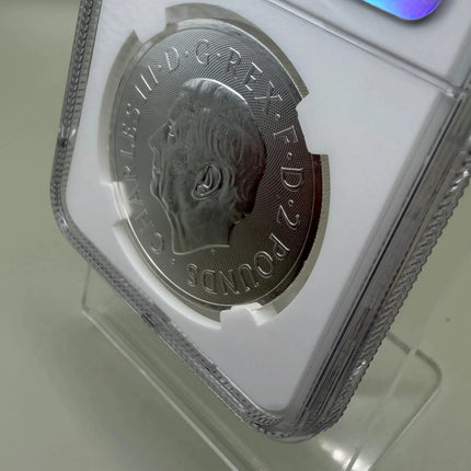 2025 Britannia & Liberty 1 oz Silver Coin NGC First Release MS 70 Genventro