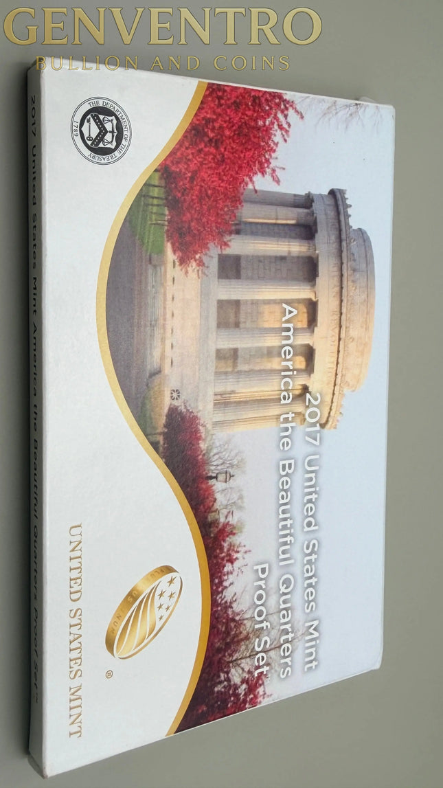 2017 America the Beautiful Quarters Proof Set OGP And COA US Mint Genventro