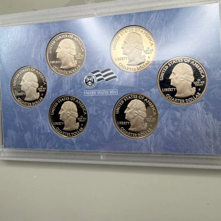 2009-S Proof Territories Quarter Set No Box or COA Genventro