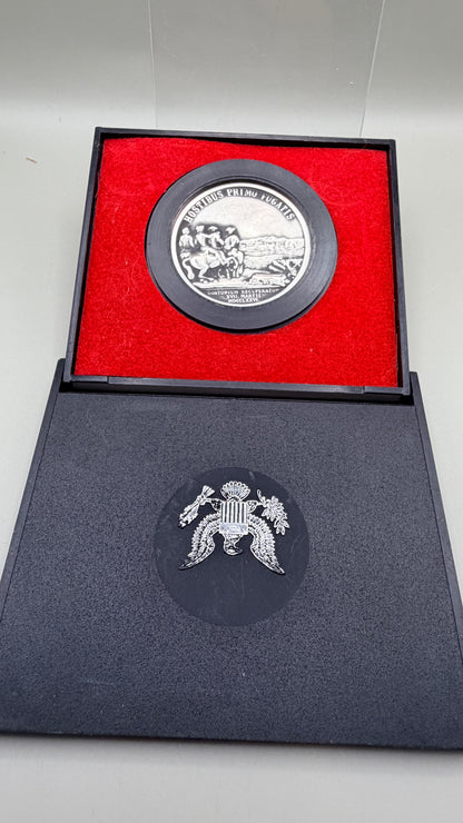 WASHINGTON BEFORE BOSTON Pewter America's First Medals Series In Original Box