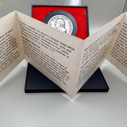 GENERAL HORATIO GATES America's First Medals Series In Original Box Genventro