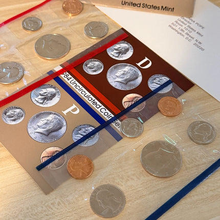 1984 P&D Uncirculated Mint Proof Set Genventro