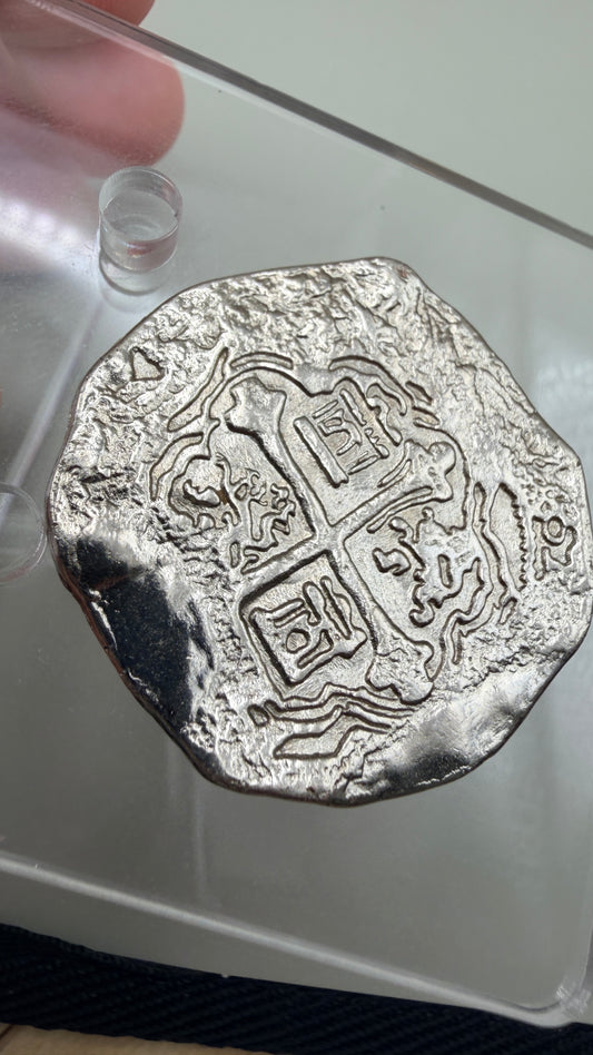 Spanish Colonial “cob” Replica Collectors Coin