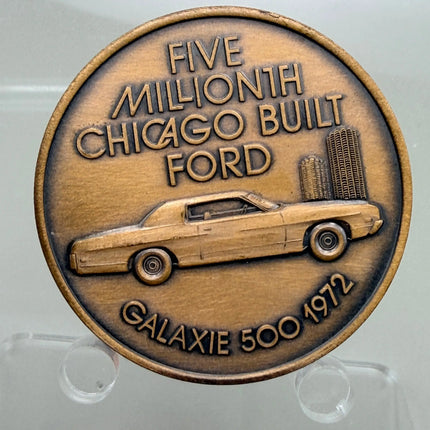 FIVE MILLIONTH CHICAGO BUILT FORD GALAXIE 500 1972 Genventro