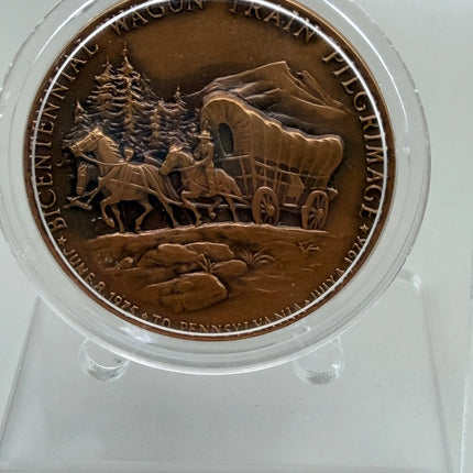 June 8 1975-July 4 1976 Bicentennial Wagon Train Pilgrimage Genventro