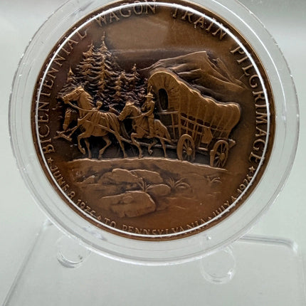 June 8 1975-July 4 1976 Bicentennial Wagon Train Pilgrimage Genventro
