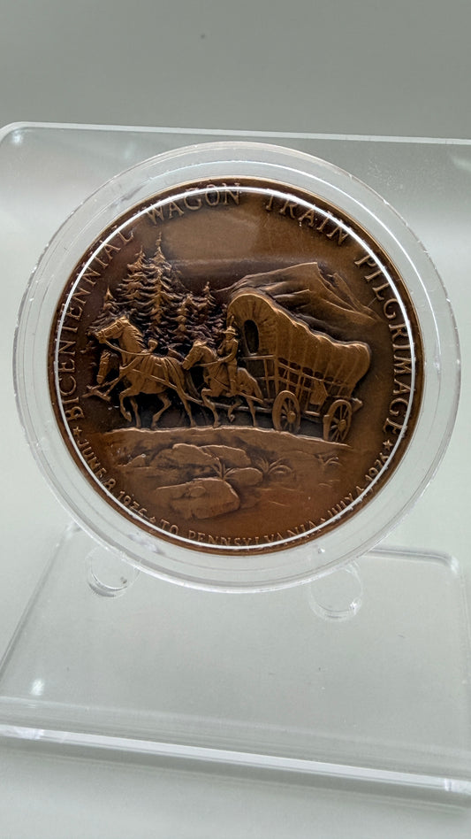 June 8 1975-July 4 1976 Bicentennial Wagon Train Pilgrimage
