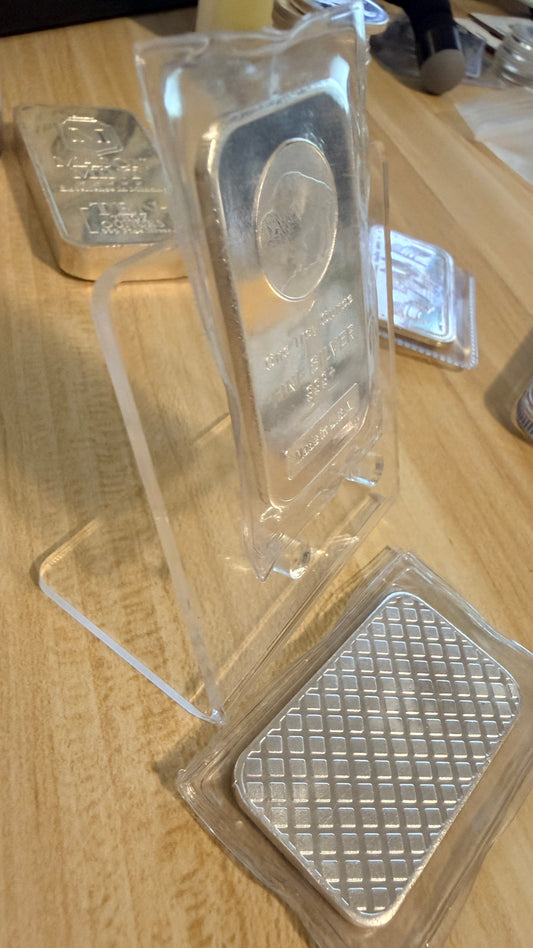 1 oz Silver Buffalo Bar - American Made .999 Pure Silver Bar