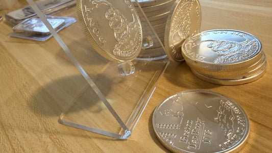 1773 Don't Tread On Me / Boston Tea Party  .999 Silver Bullion 1 Oz Rounds