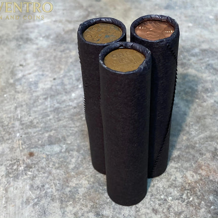 1909 - 1958 WHEAT PENNY BLACK ROLL Wholesale Wheat Cents