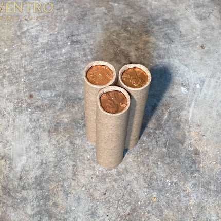 UNCIRCULATED WHEAT CENT ROLLS Wholesale Wheat Cents