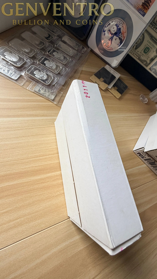 2005 Kennedy Half Dollars Sealed Mint Box 2xP Rolls & 2xD Rolls Genventro