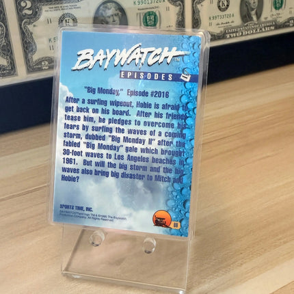 BAYWATCH Episode # 2016 Big Monday  1 Grain Silver Collector Card Genventro