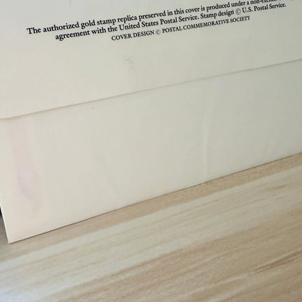 1999 Millennium Gold Stamp - Sealed Original Letter with Stamp Genventro