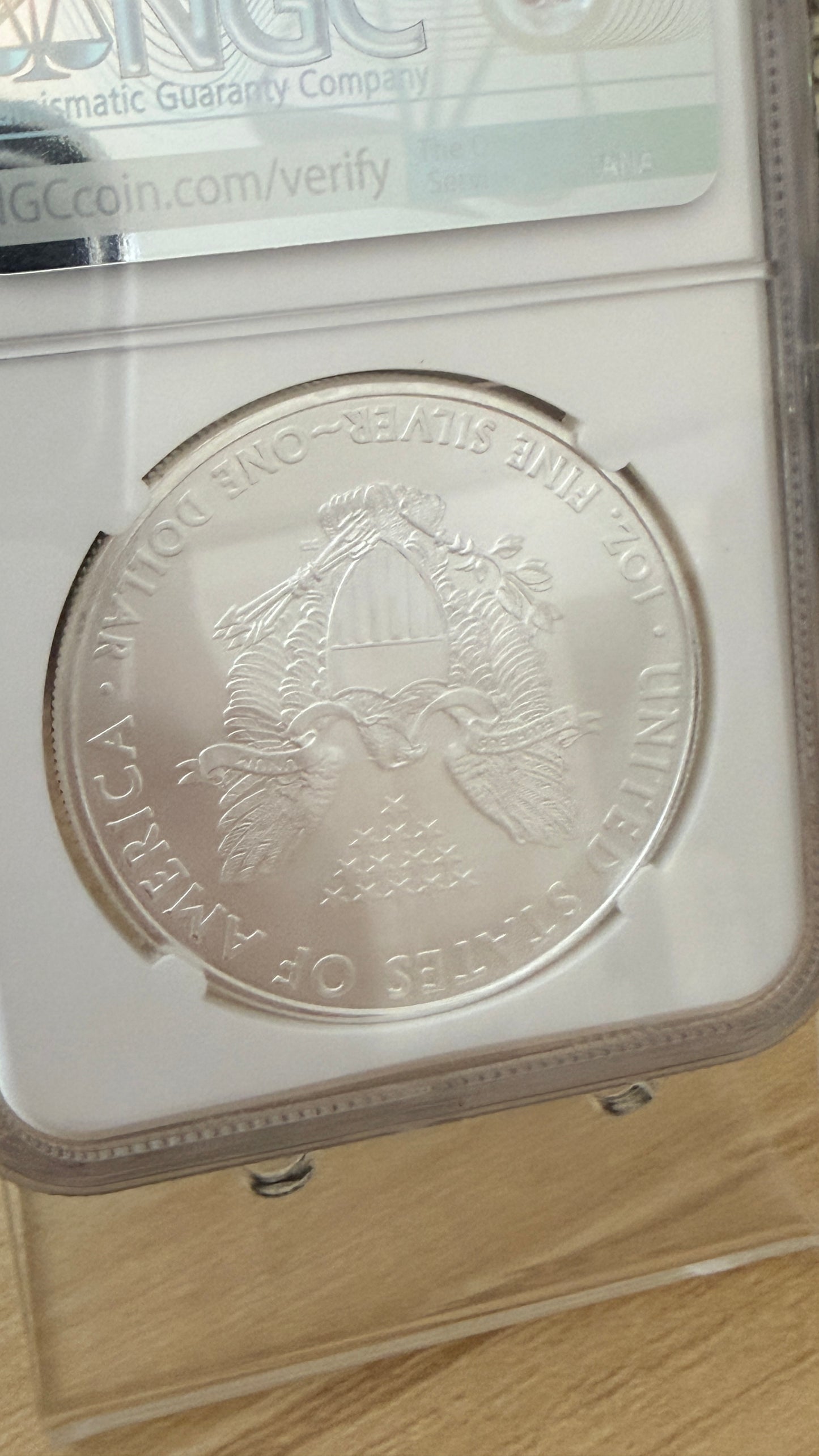 2010 Silver Eagle NGC MS69