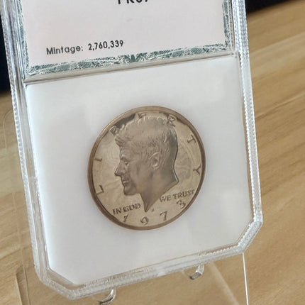 1973-S Kennedy Half Dollar PCI PR67 Genventro