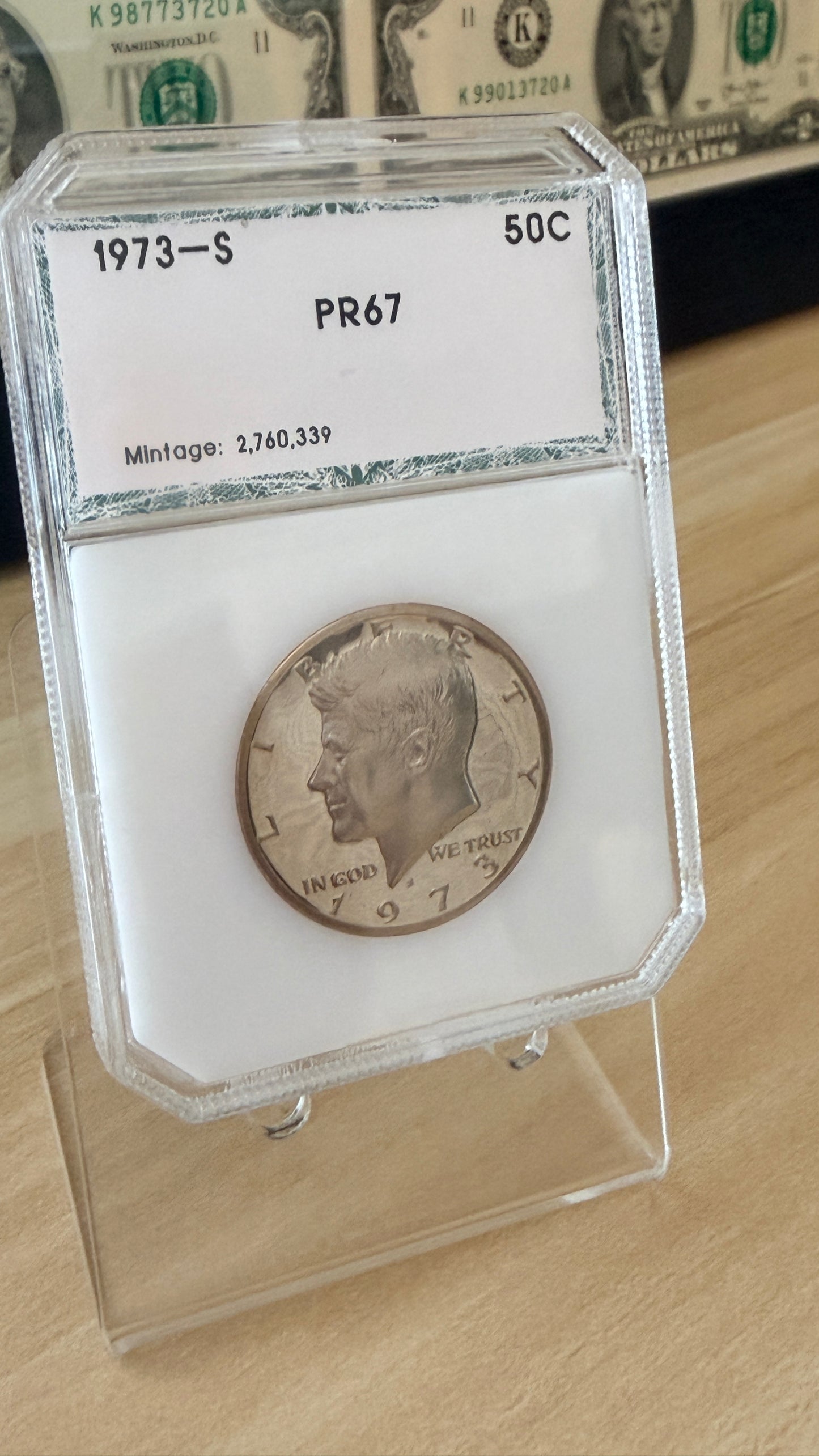 1973-S Kennedy Half Dollar PCI PR67