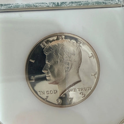 1973-S Kennedy Half Dollar PCI PR67 Genventro