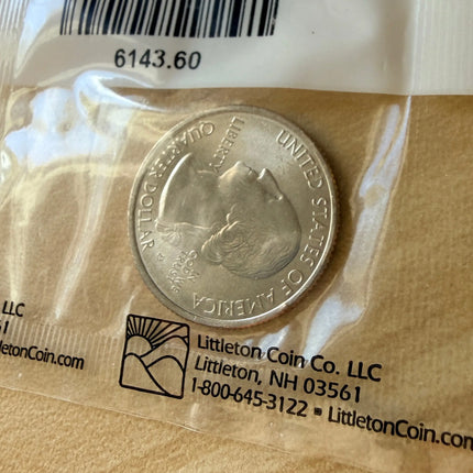 2012-P Hawaii Volcanoes NP 25 C Uncirculated-60 - Sharp Detail Genventro