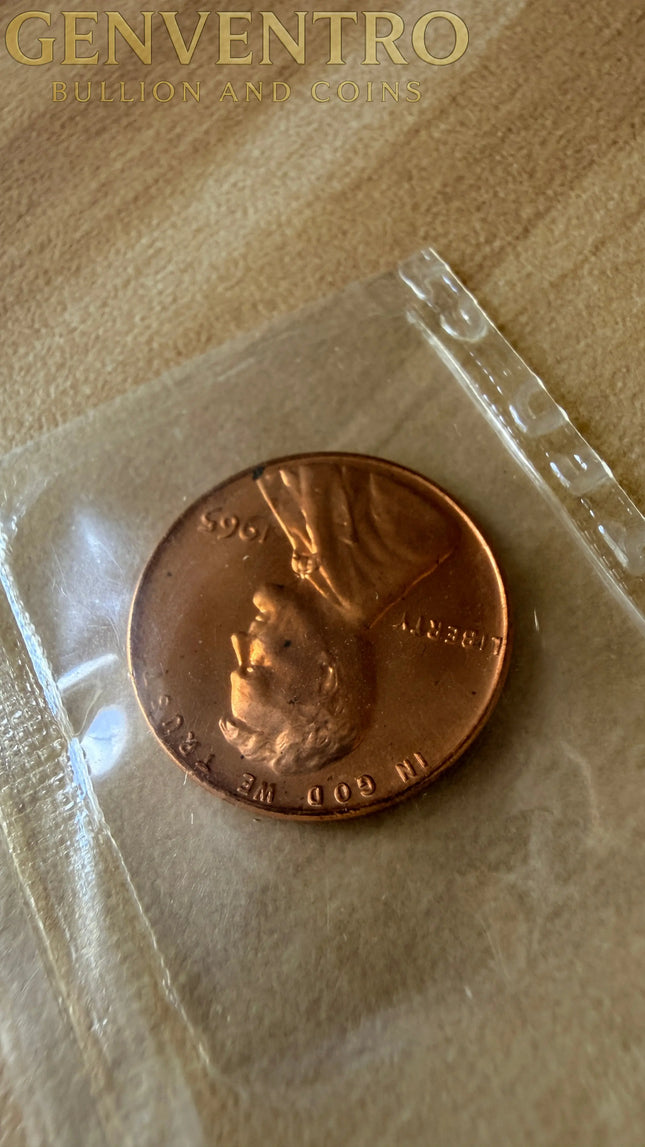 1965 Lincoln Cent Uncirculated Genventro