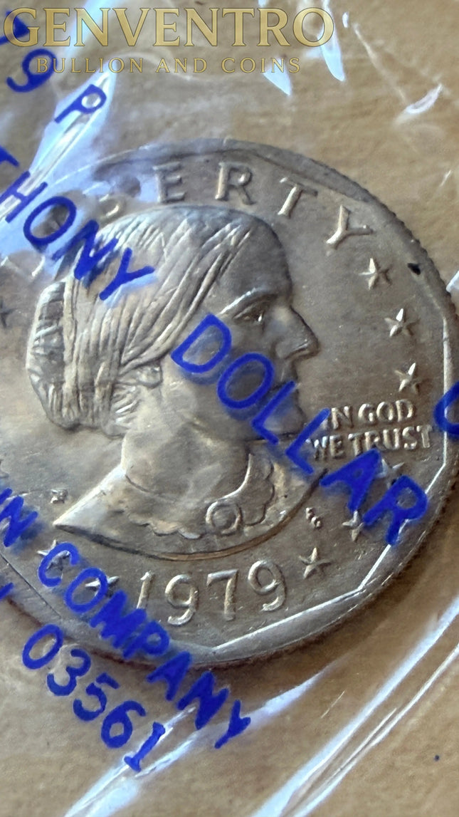 1979-P Anthony Dollar Uncirculated SA Genventro