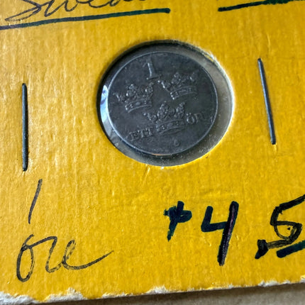 1942 Sweden 1 Ore Genventro